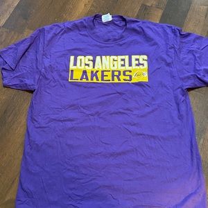 MAJESTIC LA Lakers LeBron James T-shirt in XL